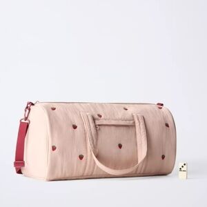 Zara Girls Pink Strawberry Bag NWT